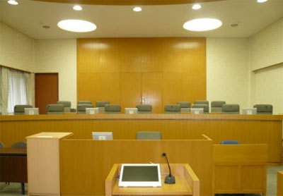 写真：第1号法廷(裁判員裁判用)