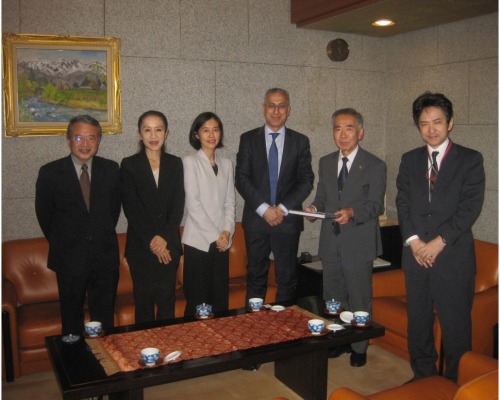 image:The Judge of the European Court of Human Rights Visits the Supreme Court of Japan