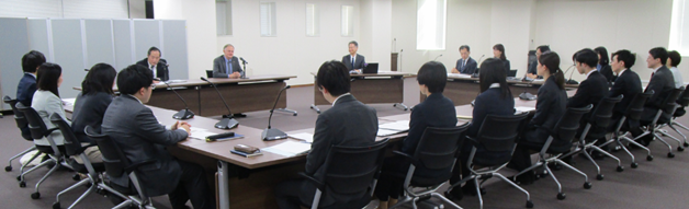 the exchange at Tokyo High Court
