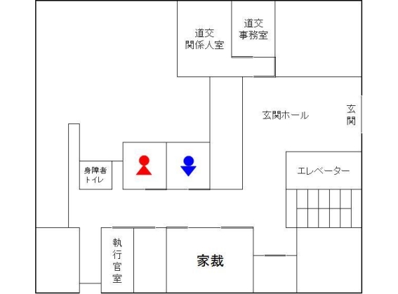 図版：1階案内図