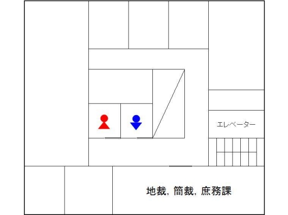 図版：2階案内図