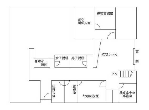 図版：1階案内図