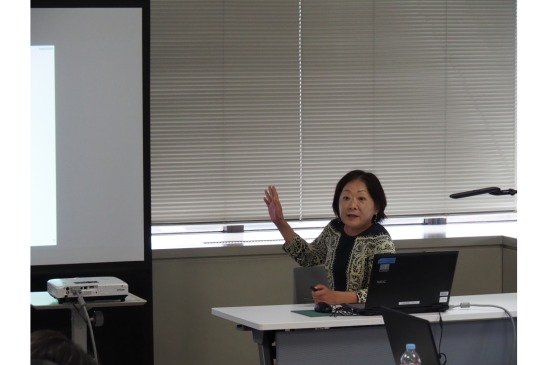 画像：小野奈穂子弁護士 プレゼンテーション