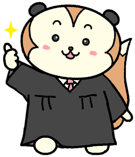 右手をあげてサムズアップしているさいたんの画像