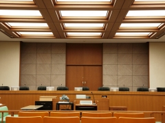 写真：法廷