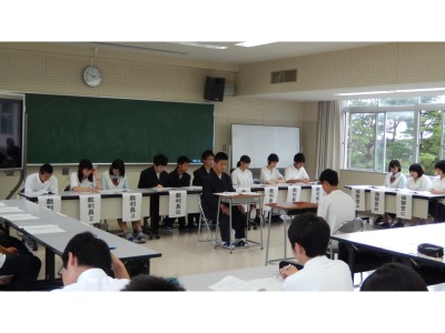 写真：模擬裁判員裁判