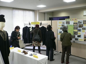写真：裁判所の歴史展の様子