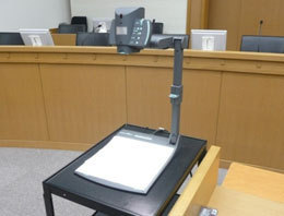 写真：書画カメラ