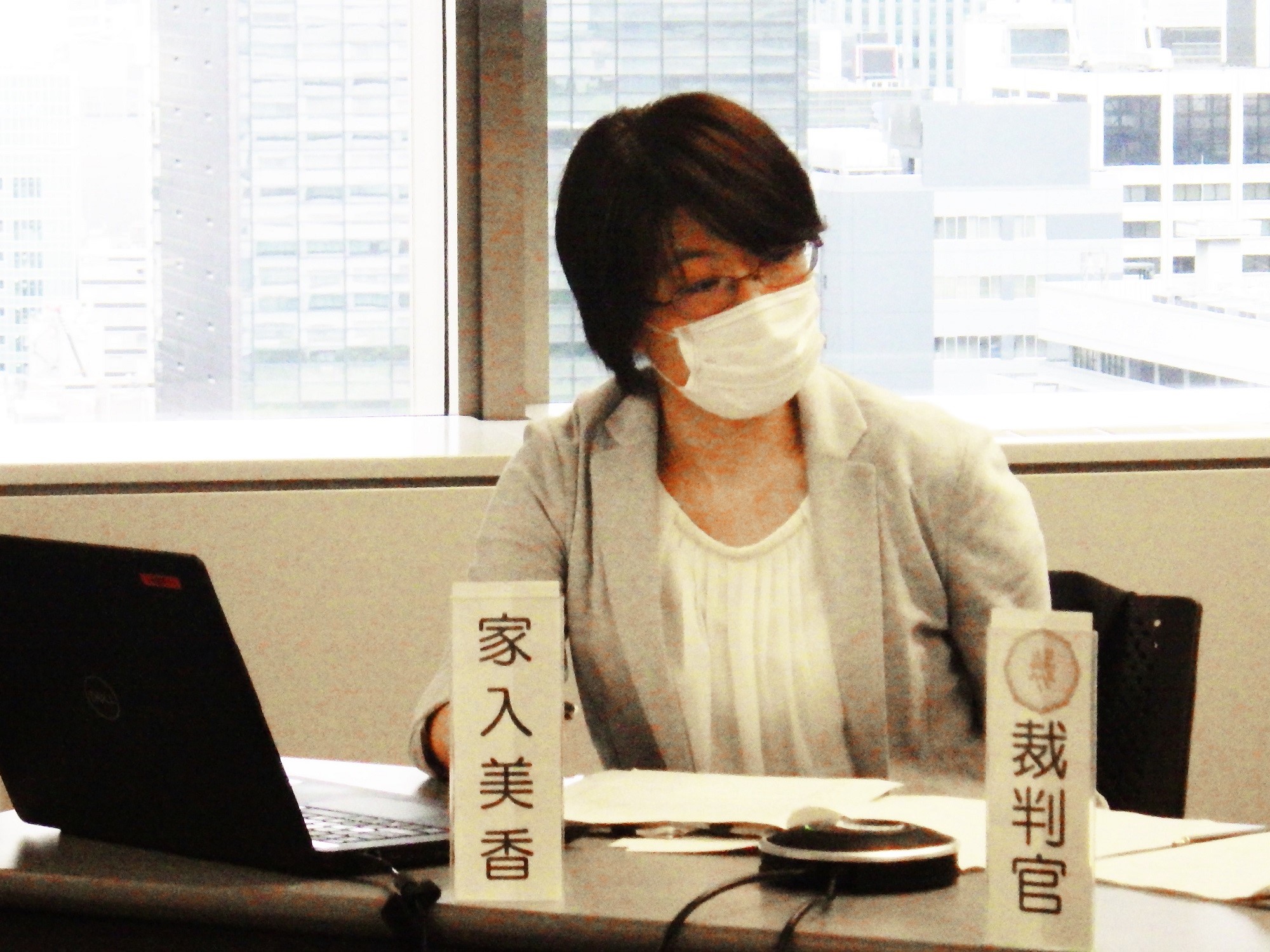 写真：イベント「法曹という仕事」個別企画の登壇者（裁判官）