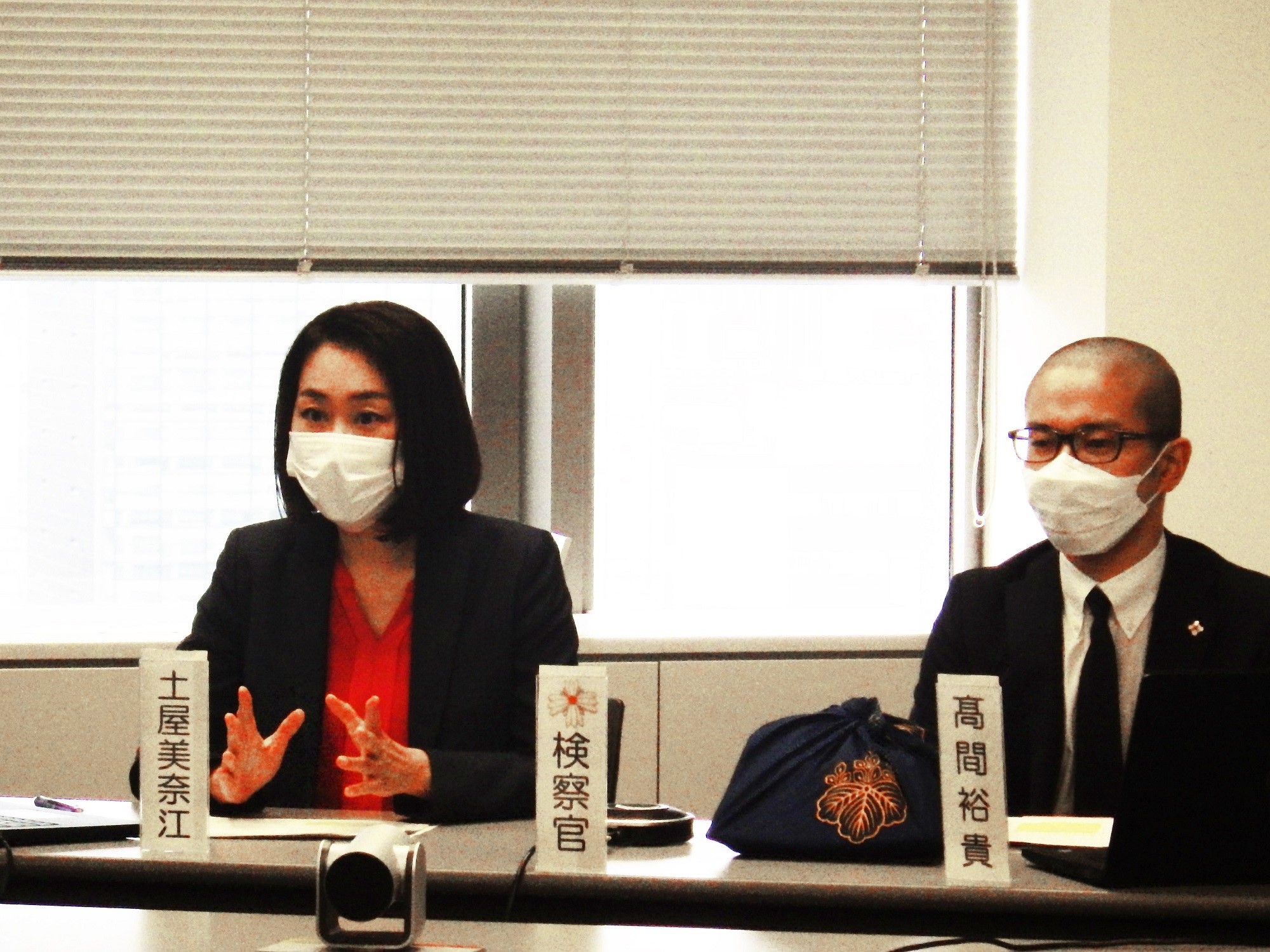 写真：イベント「法曹という仕事」共同企画の検察官登壇者