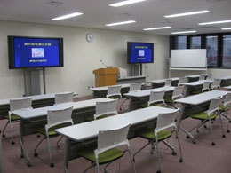 写真：裁判員候補者待合室