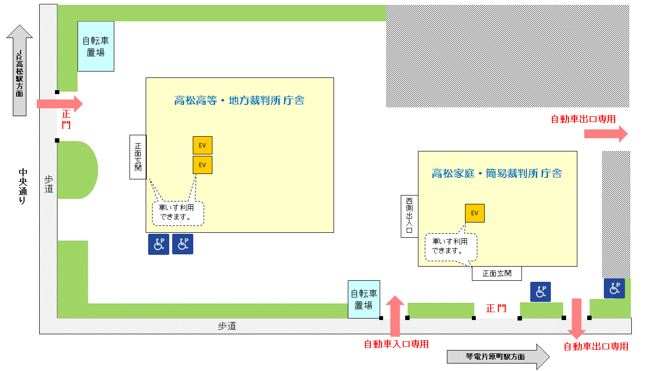 地図：庁舎案内図