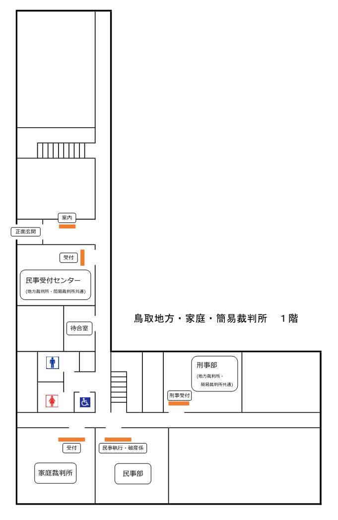 写真：1階案内図