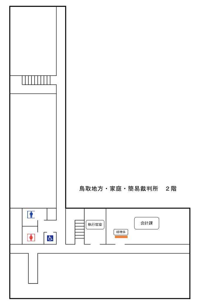 写真：2階案内図