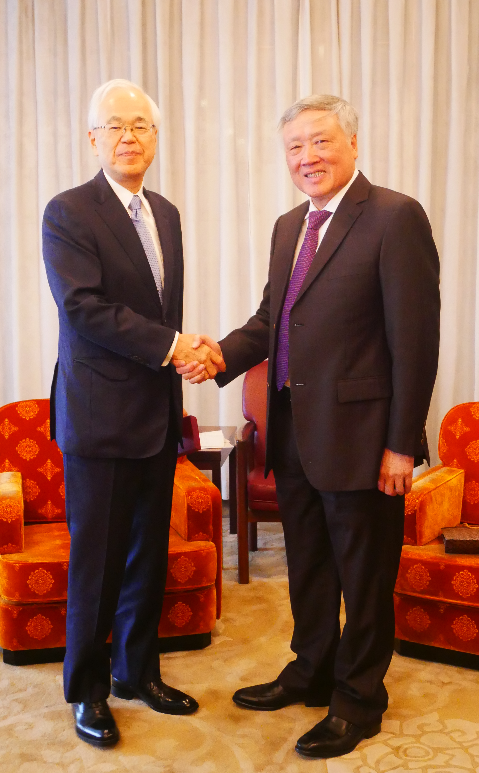 戸倉長官とビン長官